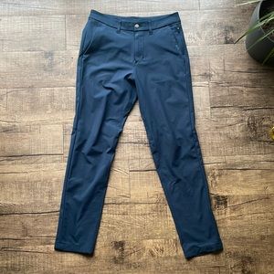Lululemon Men's Commission Slim Fit Pants - Navy Blue
